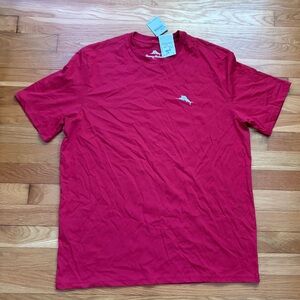 Tommy Bahama Vibrant Red Short Sleeve Tee